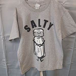 "SALTY" Tee size medium